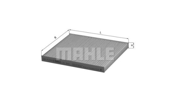 Filtro interior LA 241 Mahle