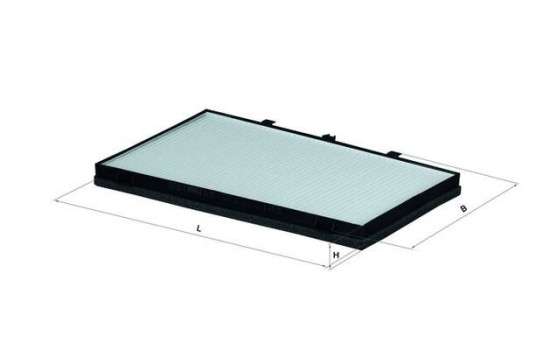 Filtro interior LA 243 Mahle, Imagen 2
