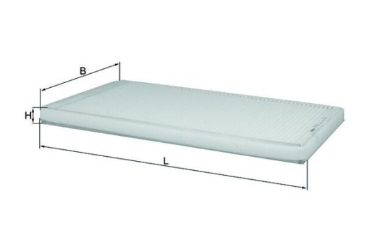 Filtro interior LA 33 Mahle, Imagen 2