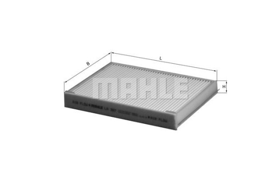 Filtro interior LA 387 Mahle
