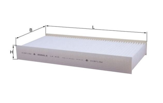 Filtro interior LA 410 Mahle, Imagen 2