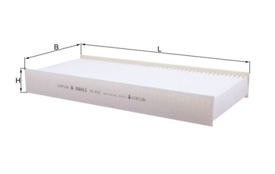 Filtro interior LA 412 Mahle