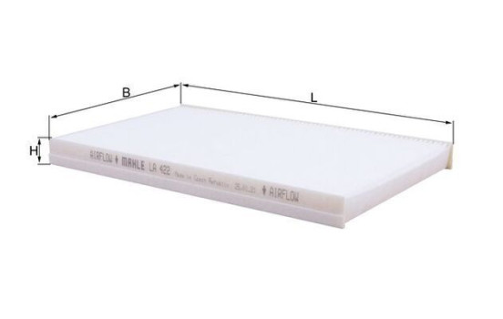 Filtro interior LA 422 Mahle, Imagen 2