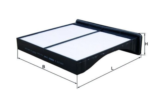 Filtro interior LA 461 Mahle