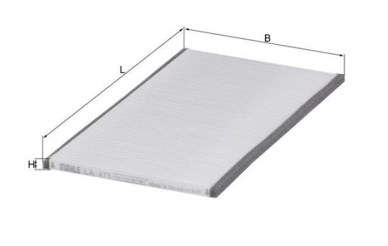 Filtro interior LA 475 Mahle, Imagen 2