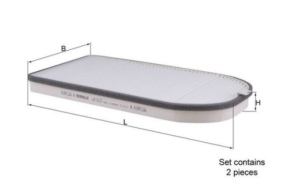 Filtro interior LA 613/S Mahle