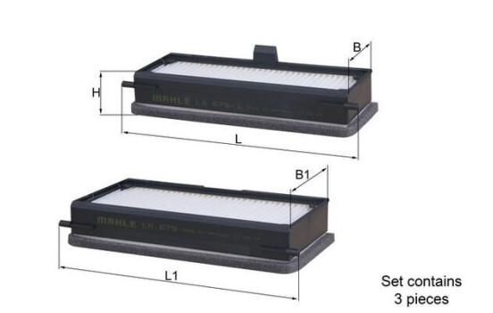 Filtro interior LA 679/S Mahle