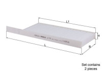 Filtro interior LA 751/S Mahle