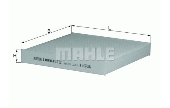 Filtro interior LA 82 Mahle