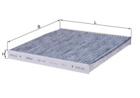 Filtro interior LAK 157 Mahle