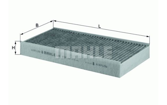Filtro interior LAK 232 Mahle