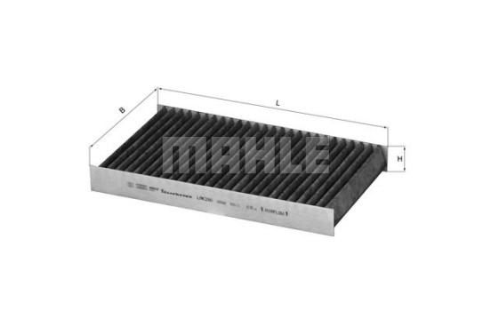 Filtro interior LAK 280 Mahle