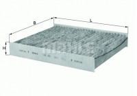 Filtro interior LAK 293 Mahle