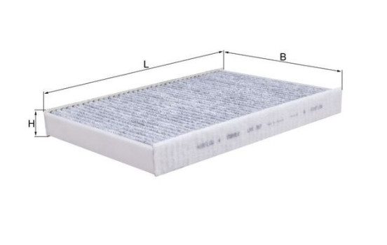 Filtro interior LAK 387 Mahle, Imagen 2