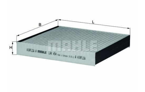 Filtro interior LAK 454 Mahle
