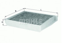 Filtro interior LAK 54 Mahle