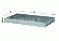 Filtro interior LAK 56 Mahle