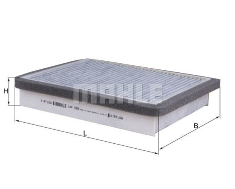 Filtro interior LAK 658 Mahle