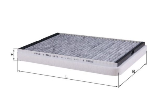 Filtro interior LAK 75 Mahle, Imagen 2