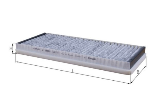 Filtro interior LAK 77 Mahle, Imagen 2