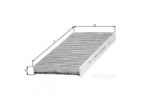 Filtro interior LAK 78 Mahle