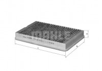 Filtro interior LAK 79 Mahle