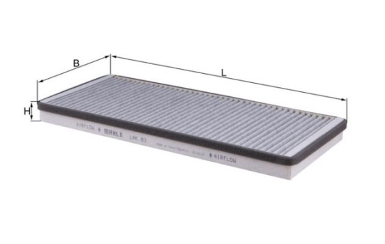 Filtro interior LAK 83 Mahle, Imagen 2