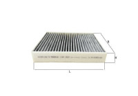 Filtro interior LAK 923 Mahle