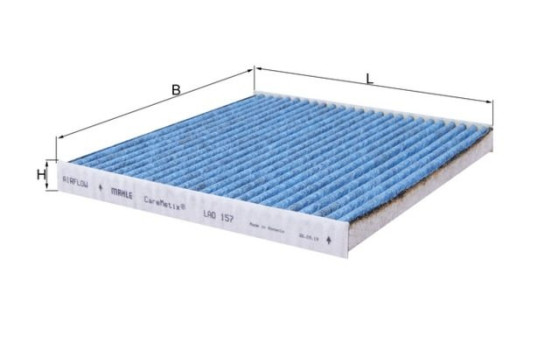 Filtro interior LAO 157 Mahle
