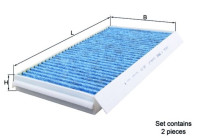 Filtro interior LAO 173/S Mahle