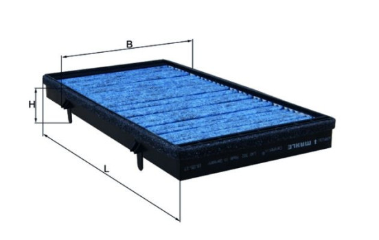 Filtro interior LAO 382 Mahle