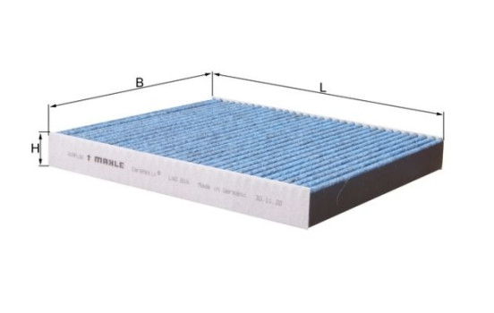 Filtro interior LAO 816 Mahle