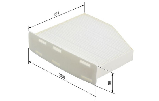 Filtro interior M2097 Bosch, Imagen 5