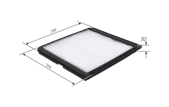 Filtro interior M2119 Bosch, Imagen 8