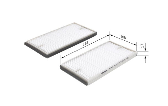 Filtro interior M2156 Bosch, Imagen 5
