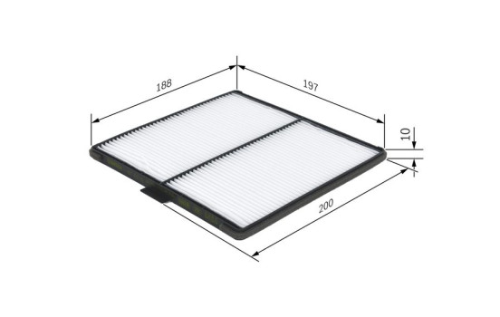 Filtro interior M2171 Bosch, Imagen 5