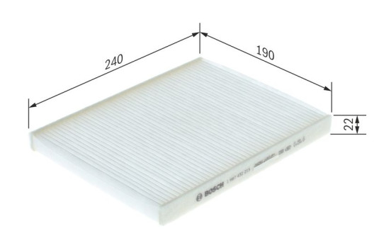 Filtro interior M2215 Bosch, Imagen 9