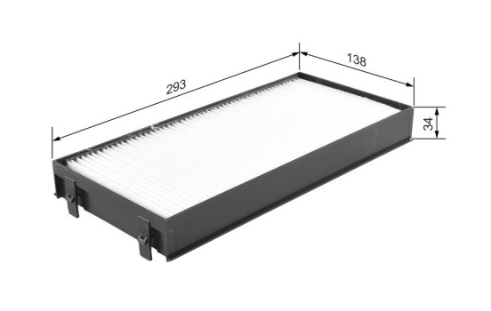 Filtro interior M2219 Bosch, Imagen 5