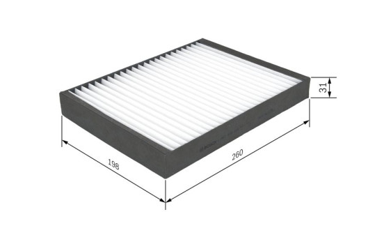 Filtro interior M2221 Bosch, Imagen 5