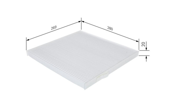 Filtro interior M2237 Bosch, Imagen 5