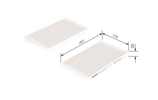 Filtro interior M5015 Bosch