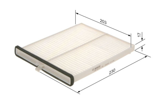 Filtro interior M5019 Bosch, Imagen 8