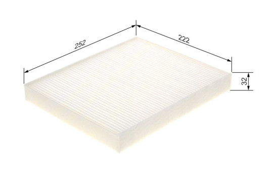 Filtro interior M5135 Bosch, Imagen 9