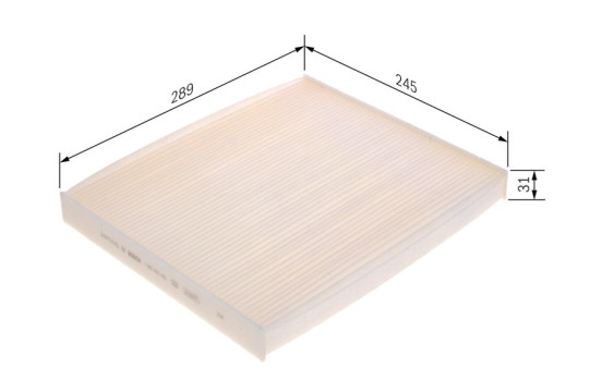 Filtro interior M5165 Bosch, Imagen 9