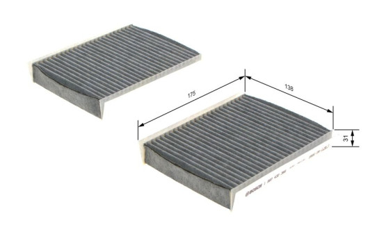 Filtro interior R2386 Bosch, Imagen 8