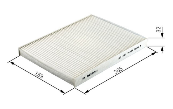 Filtro interior R2436 Bosch, Imagen 5