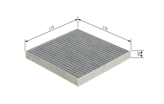Filtro interior R2566 Bosch, Imagen 9