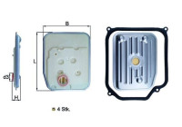 Filtro hidráulico, transmisión automática HX 147KIT1 Mahle