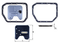 Filtro hidráulico, transmisión automática HX 246D Mahle
