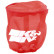 Cubierta de filtro deportivo K&N RU-1750, roja (RU-1750DR)